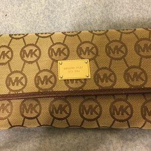 Michael Kors Tan/Brown Wallet